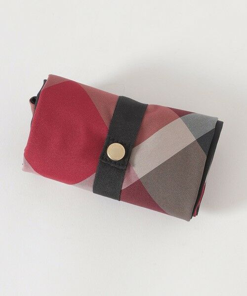 BLUE LABEL / BLACK LABEL CRESTBRIDGE / ブルーレーベル / ブラックレーベル・クレストブリッジ  ショルダーバッグ | パーシャルクレストブリッジチェックエコバッグ | 詳細4