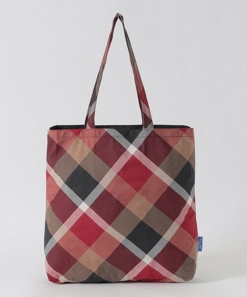 BLUE LABEL / BLACK LABEL CRESTBRIDGE / ブルーレーベル / ブラックレーベル・クレストブリッジ  ショルダーバッグ | パーシャルクレストブリッジチェックエコバッグ | 詳細5