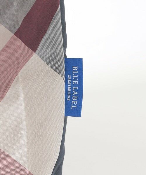 BLUE LABEL / BLACK LABEL CRESTBRIDGE / ブルーレーベル / ブラックレーベル・クレストブリッジ  ショルダーバッグ | パーシャルクレストブリッジチェックエコバッグ | 詳細8