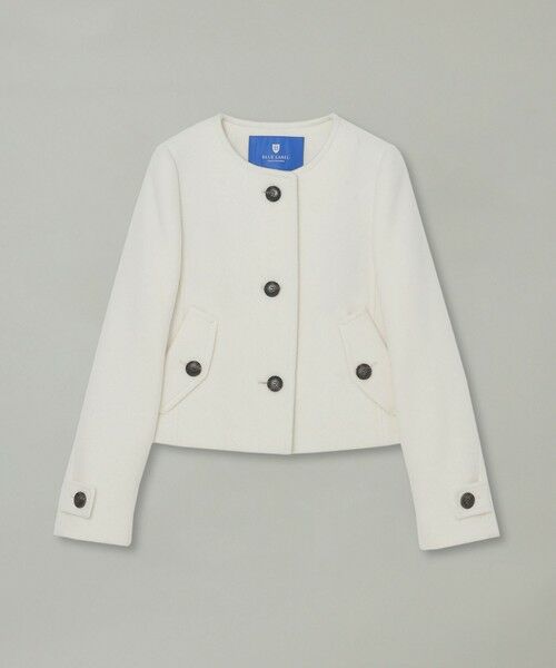 BLUE LABEL / BLACK LABEL CRESTBRIDGE / ブルーレーベル / ブラックレーベル・クレストブリッジ  その他アウター | ファインダブルビーバーノーカラージャケット | 詳細5