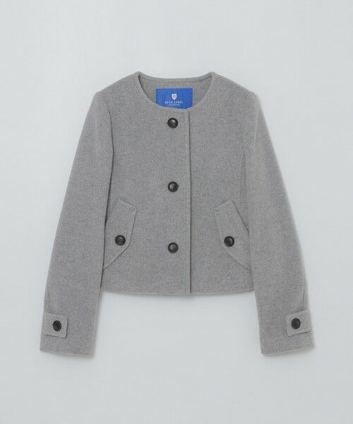 BLUE LABEL / BLACK LABEL CRESTBRIDGE / ブルーレーベル / ブラックレーベル・クレストブリッジ  その他アウター | ファインダブルビーバーノーカラージャケット | 詳細9