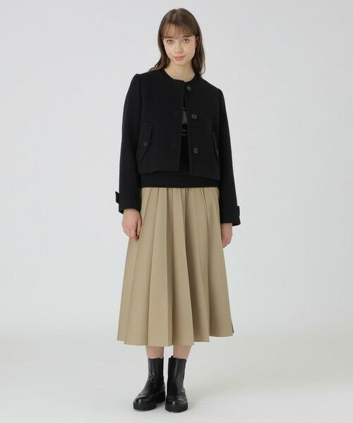 BLUE LABEL / BLACK LABEL CRESTBRIDGE / ブルーレーベル / ブラックレーベル・クレストブリッジ  その他アウター | ファインダブルビーバーノーカラージャケット | 詳細11