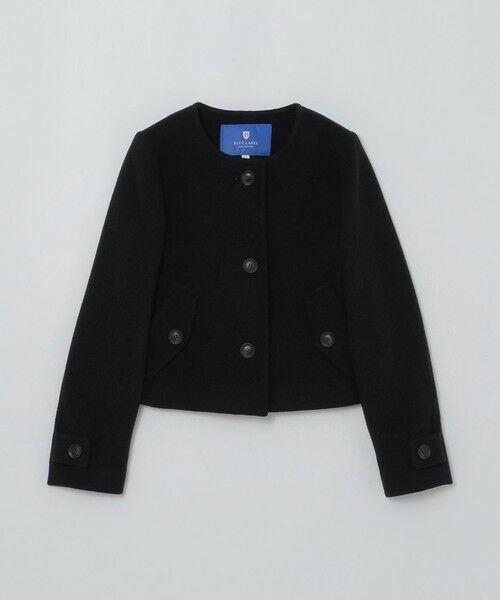 BLUE LABEL / BLACK LABEL CRESTBRIDGE / ブルーレーベル / ブラックレーベル・クレストブリッジ  その他アウター | ファインダブルビーバーノーカラージャケット | 詳細15