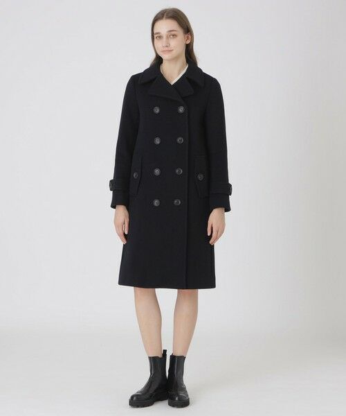 BLUE LABEL / BLACK LABEL CRESTBRIDGE / ブルーレーベル / ブラックレーベル・クレストブリッジ  その他アウター | ファインダブルビーバートレンチコート | 詳細2