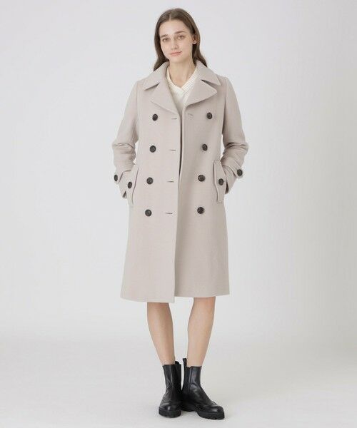 BLUE LABEL / BLACK LABEL CRESTBRIDGE / ブルーレーベル / ブラックレーベル・クレストブリッジ  その他アウター | ファインダブルビーバートレンチコート | 詳細11