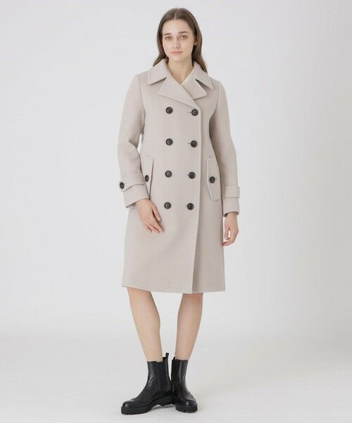 BLUE LABEL / BLACK LABEL CRESTBRIDGE / ブルーレーベル / ブラックレーベル・クレストブリッジ  その他アウター | ファインダブルビーバートレンチコート | 詳細12