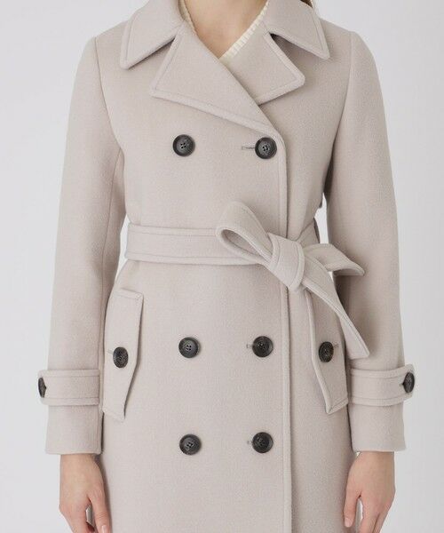 BLUE LABEL / BLACK LABEL CRESTBRIDGE / ブルーレーベル / ブラックレーベル・クレストブリッジ  その他アウター | ファインダブルビーバートレンチコート | 詳細15