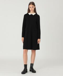 BLUE LABEL / BLACK LABEL CRESTBRIDGE / ブルーレーベル / ブラックレーベル・クレストブリッジ  ドレス | 襟付きニットドレス