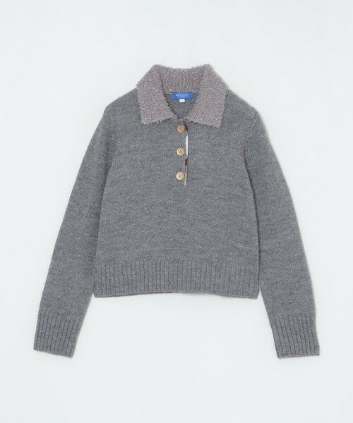 BLUE LABEL / BLACK LABEL CRESTBRIDGE / ブルーレーベル / ブラックレーベル・クレストブリッジ  ニット・セーター | ヘアリーアルパカウールスパンコールカラーニット | 詳細8