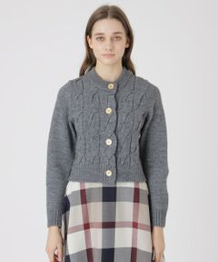 BLUE LABEL / BLACK LABEL CRESTBRIDGE / ブルーレーベル / ブラックレーベル・クレストブリッジ  ニット・セーター | 【限定カラーあり】ヘアリーアルパカウールカーディガン