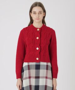 BLUE LABEL / BLACK LABEL CRESTBRIDGE / ブルーレーベル / ブラックレーベル・クレストブリッジ  ニット・セーター | 【限定カラーあり】ヘアリーアルパカウールカーディガン