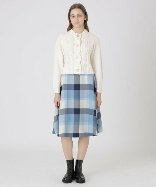 BLUE LABEL / BLACK LABEL CRESTBRIDGE / ブルーレーベル / ブラックレーベル・クレストブリッジ  ニット・セーター | 【限定カラーあり】ヘアリーアルパカウールカーディガン | 詳細1