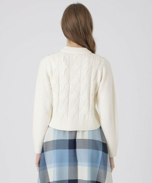 BLUE LABEL / BLACK LABEL CRESTBRIDGE / ブルーレーベル / ブラックレーベル・クレストブリッジ  ニット・セーター | 【限定カラーあり】ヘアリーアルパカウールカーディガン | 詳細3