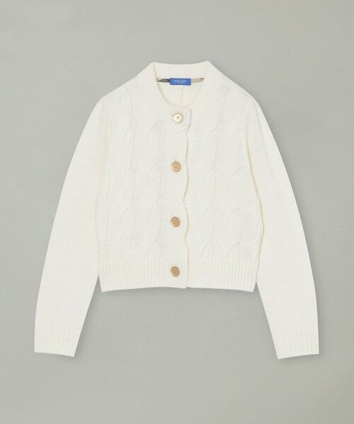 BLUE LABEL / BLACK LABEL CRESTBRIDGE / ブルーレーベル / ブラックレーベル・クレストブリッジ  ニット・セーター | 【限定カラーあり】ヘアリーアルパカウールカーディガン | 詳細4