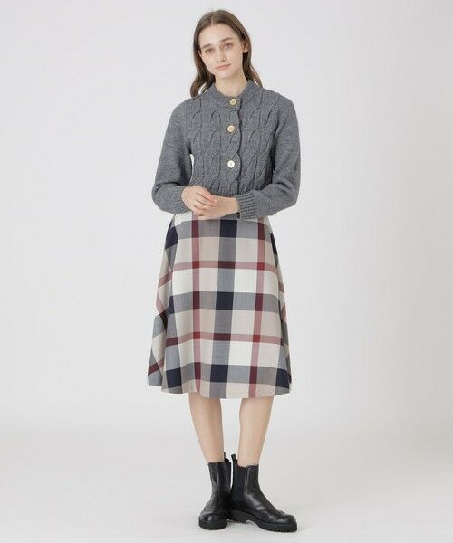 BLUE LABEL / BLACK LABEL CRESTBRIDGE / ブルーレーベル / ブラックレーベル・クレストブリッジ  ニット・セーター | 【限定カラーあり】ヘアリーアルパカウールカーディガン | 詳細5