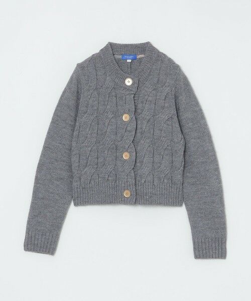 BLUE LABEL / BLACK LABEL CRESTBRIDGE / ブルーレーベル / ブラックレーベル・クレストブリッジ  ニット・セーター | 【限定カラーあり】ヘアリーアルパカウールカーディガン | 詳細8