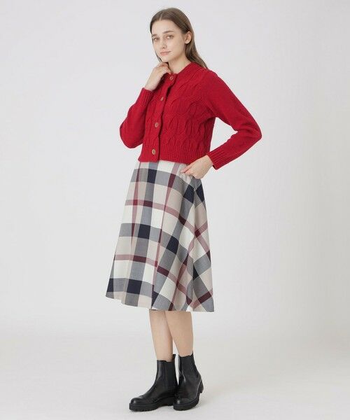 BLUE LABEL / BLACK LABEL CRESTBRIDGE / ブルーレーベル / ブラックレーベル・クレストブリッジ  ニット・セーター | 【限定カラーあり】ヘアリーアルパカウールカーディガン | 詳細13