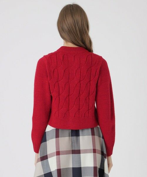 BLUE LABEL / BLACK LABEL CRESTBRIDGE / ブルーレーベル / ブラックレーベル・クレストブリッジ  ニット・セーター | 【限定カラーあり】ヘアリーアルパカウールカーディガン | 詳細15