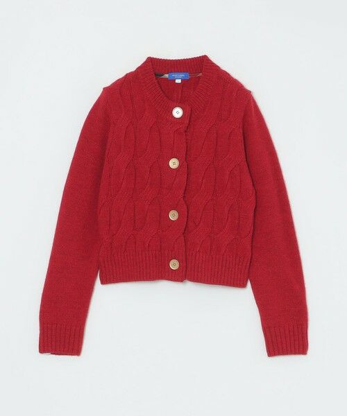 BLUE LABEL / BLACK LABEL CRESTBRIDGE / ブルーレーベル / ブラックレーベル・クレストブリッジ  ニット・セーター | 【限定カラーあり】ヘアリーアルパカウールカーディガン | 詳細16