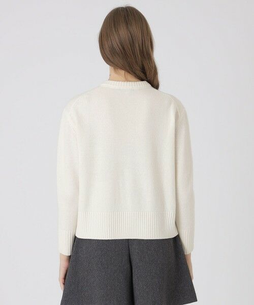 BLUE LABEL / BLACK LABEL CRESTBRIDGE / ブルーレーベル / ブラックレーベル・クレストブリッジ  ニット・セーター | ラムズウールニットプルオーバー | 詳細3