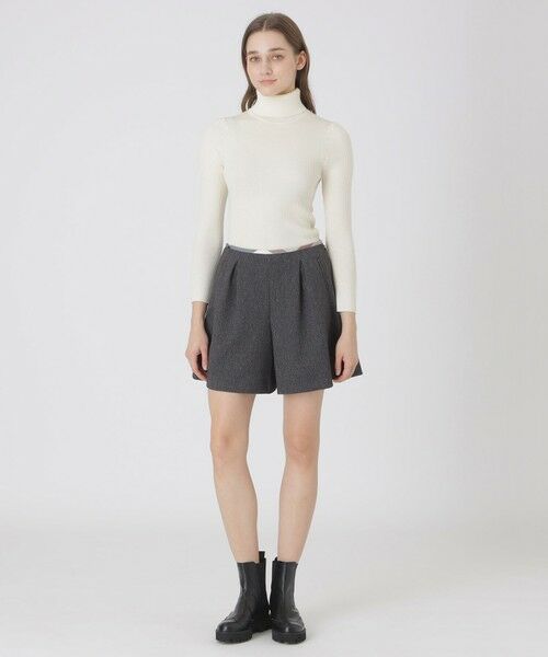 BLUE LABEL / BLACK LABEL CRESTBRIDGE / ブルーレーベル / ブラックレーベル・クレストブリッジ その他パンツ | シックへリンボンキュロットパンツ | 詳細1