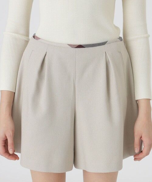 BLUE LABEL / BLACK LABEL CRESTBRIDGE / ブルーレーベル / ブラックレーベル・クレストブリッジ その他パンツ | シックへリンボンキュロットパンツ | 詳細10