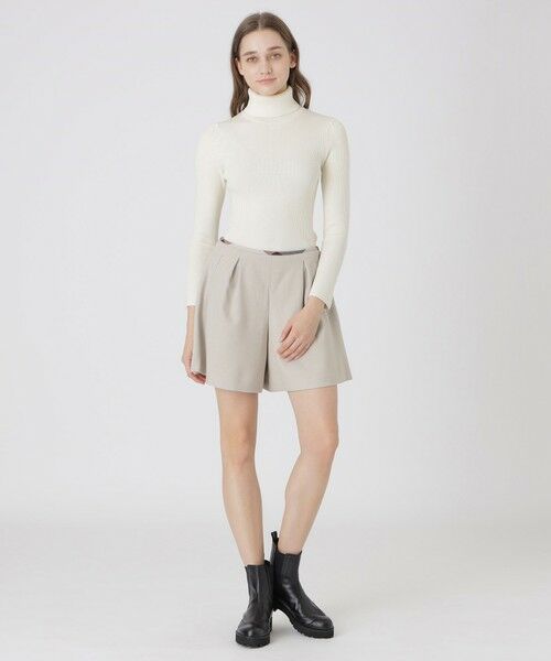 BLUE LABEL / BLACK LABEL CRESTBRIDGE / ブルーレーベル / ブラックレーベル・クレストブリッジ その他パンツ | シックへリンボンキュロットパンツ | 詳細7