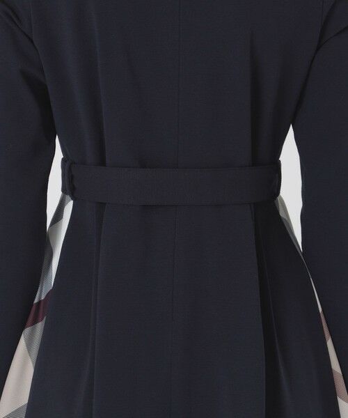 BLUE LABEL / BLACK LABEL CRESTBRIDGE / ブルーレーベル / ブラックレーベル・クレストブリッジ ドレス | 【一部店舗限定】ミラノリブ裏起毛パーシャルチェックドレス | 詳細10