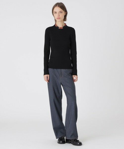 BLUE LABEL / BLACK LABEL CRESTBRIDGE / ブルーレーベル / ブラックレーベル・クレストブリッジ  ニット・セーター | 【一部店舗限定】チェックカラーニットプルオーバー | 詳細6