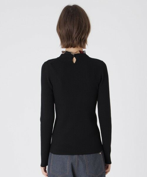 BLUE LABEL / BLACK LABEL CRESTBRIDGE / ブルーレーベル / ブラックレーベル・クレストブリッジ  ニット・セーター | 【一部店舗限定】チェックカラーニットプルオーバー | 詳細8