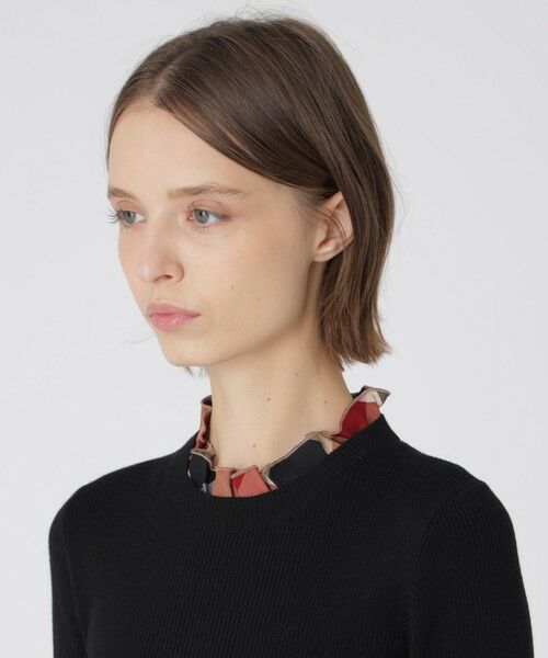 BLUE LABEL / BLACK LABEL CRESTBRIDGE / ブルーレーベル / ブラックレーベル・クレストブリッジ  ニット・セーター | 【一部店舗限定】チェックカラーニットプルオーバー | 詳細9