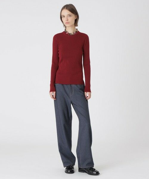 BLUE LABEL / BLACK LABEL CRESTBRIDGE / ブルーレーベル / ブラックレーベル・クレストブリッジ  ニット・セーター | 【一部店舗限定】チェックカラーニットプルオーバー | 詳細11