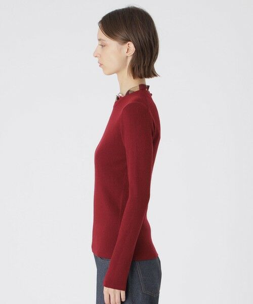 BLUE LABEL / BLACK LABEL CRESTBRIDGE / ブルーレーベル / ブラックレーベル・クレストブリッジ  ニット・セーター | 【一部店舗限定】チェックカラーニットプルオーバー | 詳細12