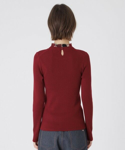 BLUE LABEL / BLACK LABEL CRESTBRIDGE / ブルーレーベル / ブラックレーベル・クレストブリッジ  ニット・セーター | 【一部店舗限定】チェックカラーニットプルオーバー | 詳細13