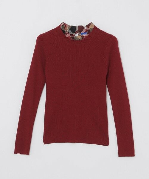 BLUE LABEL / BLACK LABEL CRESTBRIDGE / ブルーレーベル / ブラックレーベル・クレストブリッジ  ニット・セーター | 【一部店舗限定】チェックカラーニットプルオーバー | 詳細15