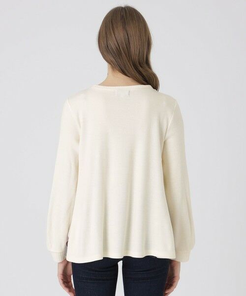 BLUE LABEL / BLACK LABEL CRESTBRIDGE / ブルーレーベル / ブラックレーベル・クレストブリッジ  カットソー | 【一部店舗限定】ウールアクリルブレンドスムースカットソー | 詳細3