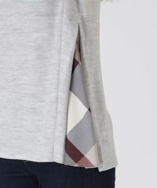 BLUE LABEL / BLACK LABEL CRESTBRIDGE / ブルーレーベル / ブラックレーベル・クレストブリッジ  カットソー | 【一部店舗限定】ウールアクリルブレンドスムースカットソー | 詳細9