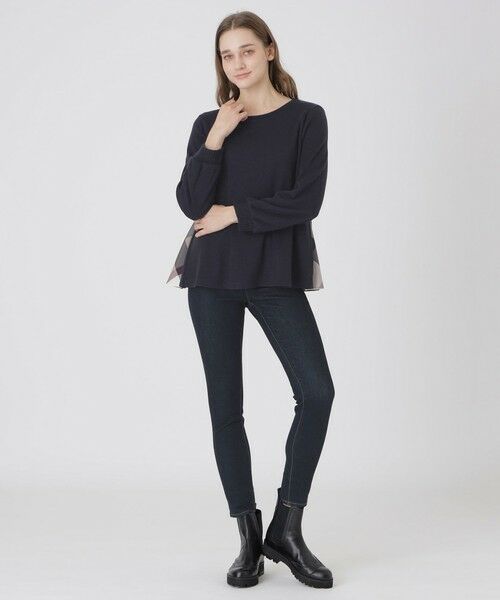 BLUE LABEL / BLACK LABEL CRESTBRIDGE / ブルーレーベル / ブラックレーベル・クレストブリッジ  カットソー | 【一部店舗限定】ウールアクリルブレンドスムースカットソー | 詳細11