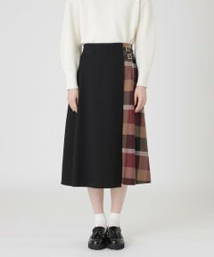 BLUE LABEL / BLACK LABEL CRESTBRIDGE / ブルーレーベル / ブラックレーベル・クレストブリッジ  その他パンツ | 【一部店舗限定】エレガントサキソニースカート風パンツ