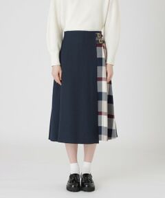 BLUE LABEL / BLACK LABEL CRESTBRIDGE / ブルーレーベル / ブラックレーベル・クレストブリッジ  その他パンツ | 【一部店舗限定】エレガントサキソニースカート風パンツ