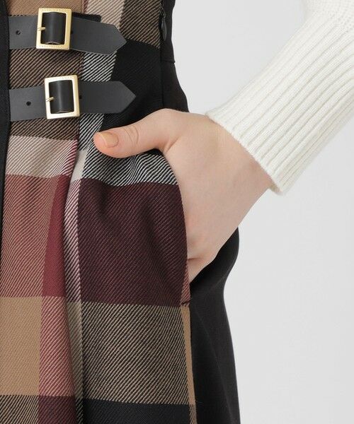 BLUE LABEL / BLACK LABEL CRESTBRIDGE / ブルーレーベル / ブラックレーベル・クレストブリッジ その他パンツ | 【一部店舗限定】エレガントサキソニースカート風パンツ | 詳細6