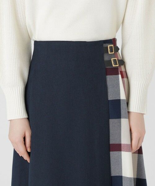 BLUE LABEL / BLACK LABEL CRESTBRIDGE / ブルーレーベル / ブラックレーベル・クレストブリッジ その他パンツ | 【一部店舗限定】エレガントサキソニースカート風パンツ | 詳細11