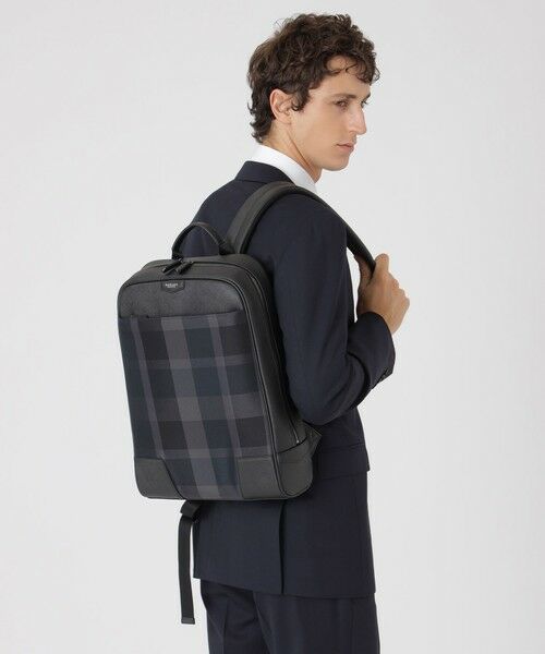 BLUE LABEL / BLACK LABEL CRESTBRIDGE / ブルーレーベル / ブラックレーベル・クレストブリッジ  ショルダーバッグ | 【一部店舗限定】トーナルクレストブリッジチェックバックパック | 詳細1
