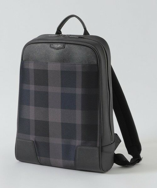 BLUE LABEL / BLACK LABEL CRESTBRIDGE / ブルーレーベル / ブラックレーベル・クレストブリッジ  ショルダーバッグ | 【一部店舗限定】トーナルクレストブリッジチェックバックパック（ネイビー1）