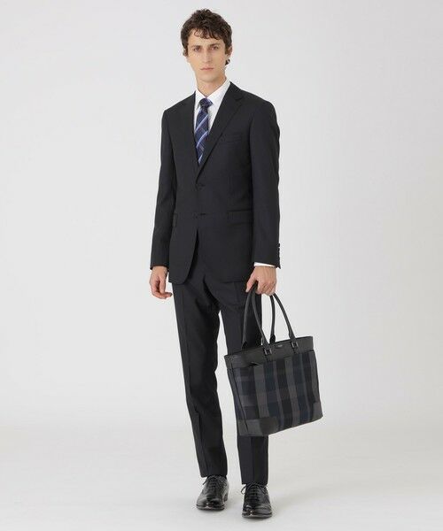 BLUE LABEL / BLACK LABEL CRESTBRIDGE / ブルーレーベル / ブラックレーベル・クレストブリッジ  ショルダーバッグ | 【一部店舗限定】トーナルクレストブリッジチェックトートバッグ | 詳細2