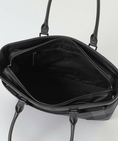 BLUE LABEL / BLACK LABEL CRESTBRIDGE / ブルーレーベル / ブラックレーベル・クレストブリッジ  ショルダーバッグ | 【一部店舗限定】トーナルクレストブリッジチェックトートバッグ | 詳細4