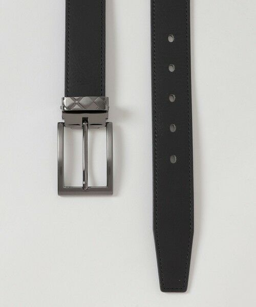 BLUE LABEL / BLACK LABEL CRESTBRIDGE / ブルーレーベル / ブラックレーベル・クレストブリッジ  ベルト・サスペンダー | 【一部店舗限定】サルカンチェックバックルキップレザーベルト | 詳細1