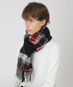 BLUE LABEL / BLACK LABEL CRESTBRIDGE / ブルーレーベル / ブラックレーベル・クレストブリッジ  マフラー・ショール・スヌード・ストール | 【渋谷店・WEB限定】パッチワークランダムチェックマフラー