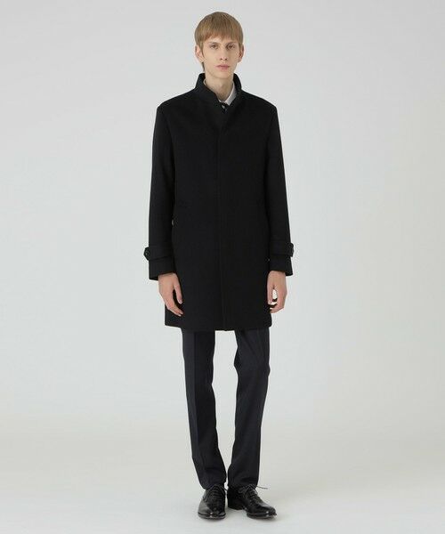 BLUE LABEL / BLACK LABEL CRESTBRIDGE / ブルーレーベル / ブラックレーベル・クレストブリッジ  その他アウター | 【一部店舗限定】ウールビーバースタンドコート | 詳細1