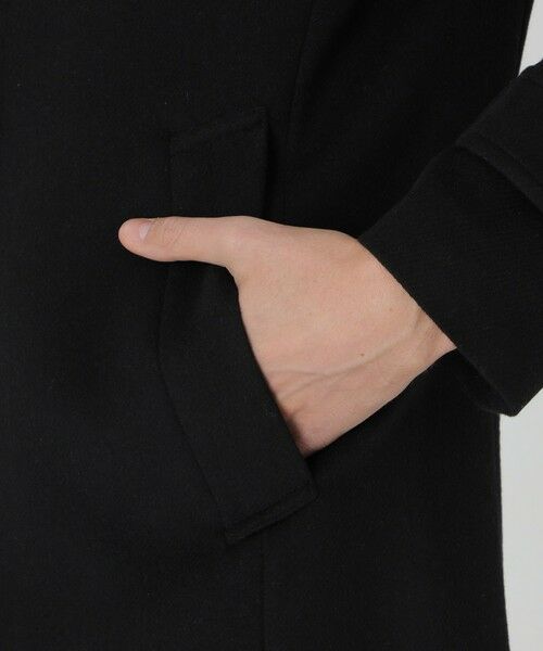 BLUE LABEL / BLACK LABEL CRESTBRIDGE / ブルーレーベル / ブラックレーベル・クレストブリッジ  その他アウター | 【一部店舗限定】ウールビーバースタンドコート | 詳細4